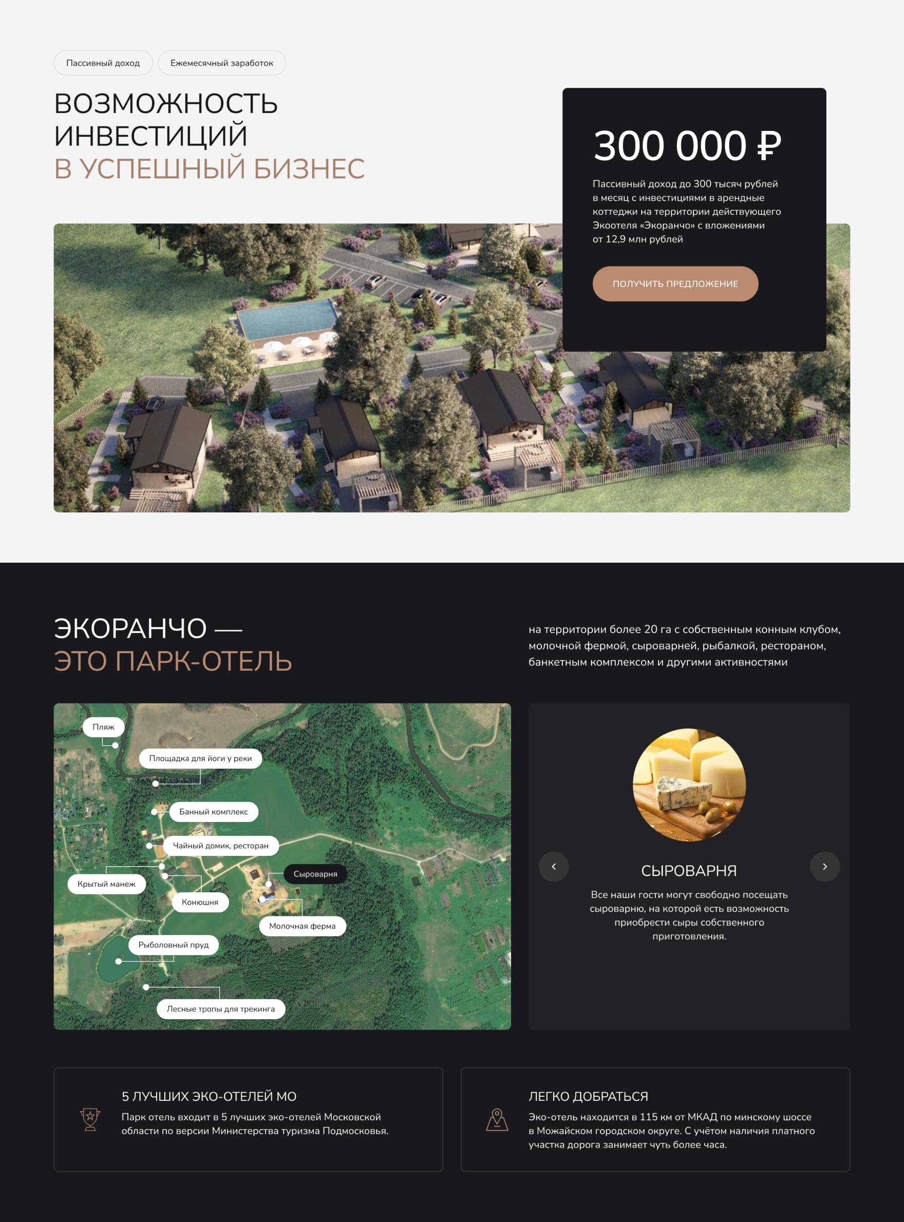 Investment project from Ecorancho
