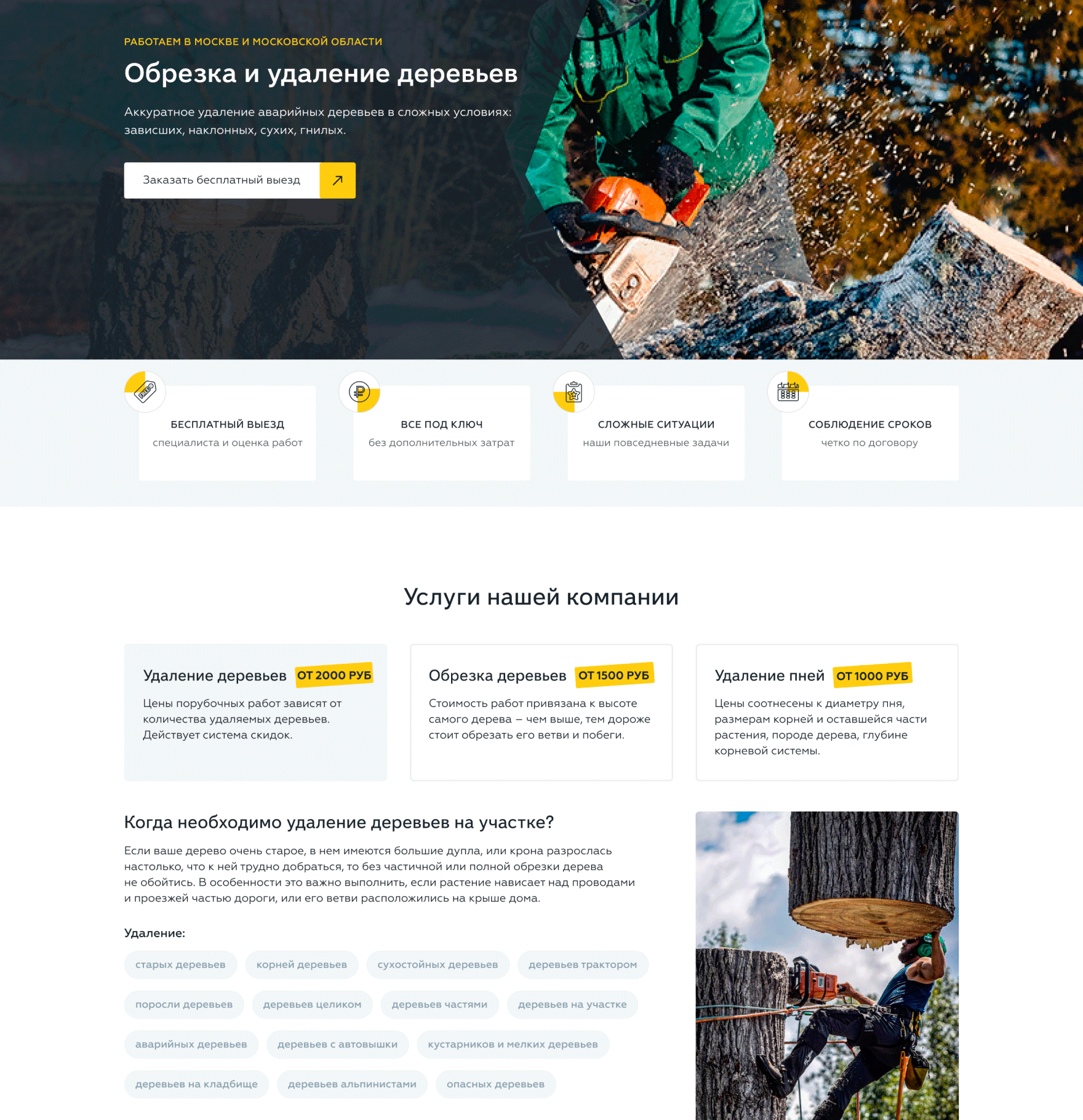 ASTAT - Tree removal and pruning